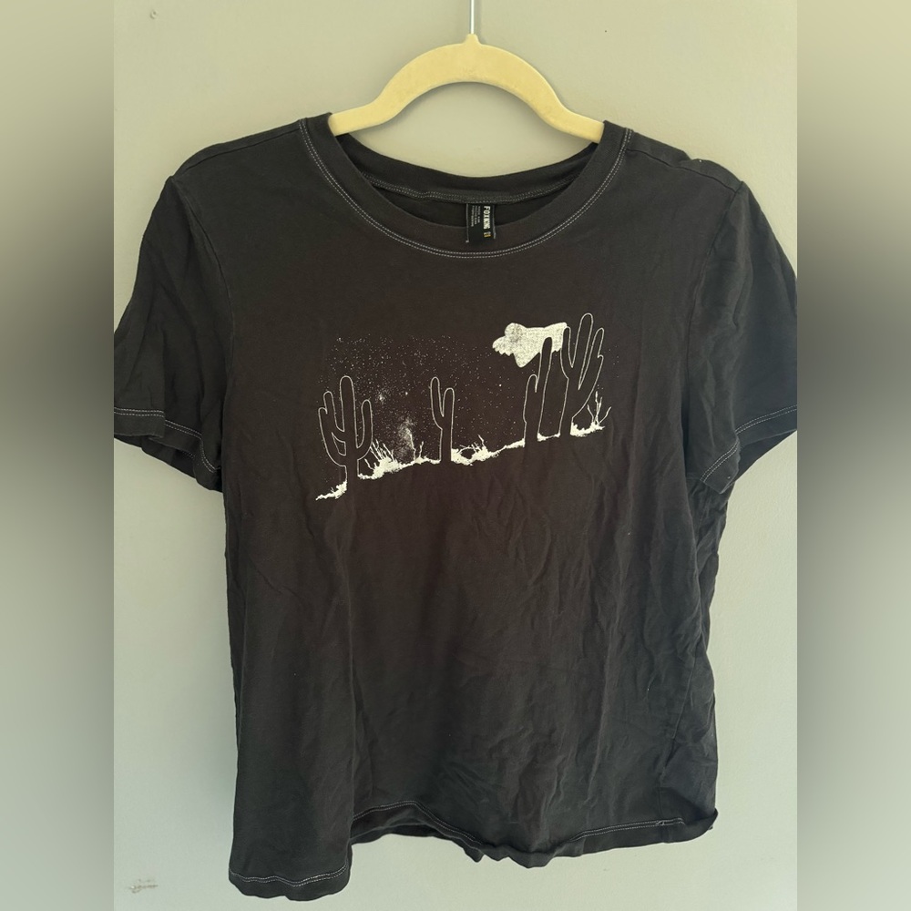 Fox Racing T-Shirt with Cactus Design